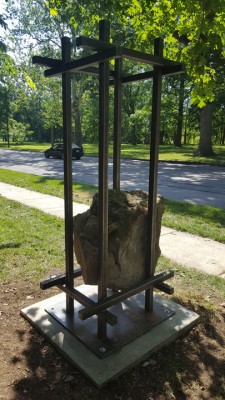 Stone Lantern (Paramount School of Excellence Rest Stop)