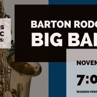 Barton Rodgers Big Band Concert
