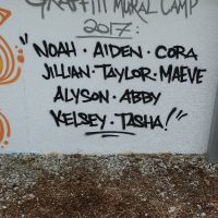 Gallery 9 - Graffiti Class of 2017 Mural