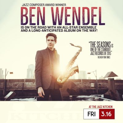 Ben Wendel Seasons Band at The Jazz Kitchen