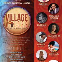 Village Voices: Notes from the Griot