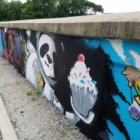 Gallery 2 - Graffiti Class of 2018 Mural