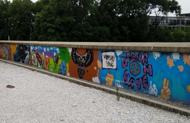 Gallery 3 - Graffiti Class of 2018 Mural