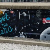 Gallery 6 - Graffiti Class of 2018 Mural