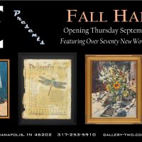 Fall Harvest -- Opening Reception at Gallery Two, featuring 70 recent works by Indiana artists