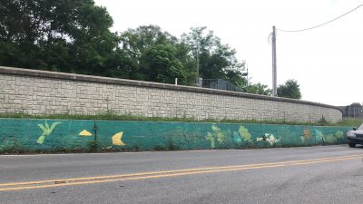 Westfield Blvd. Retaining Wall Mural