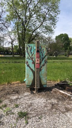 Gallery 1 - Tree and Houses Utility Box