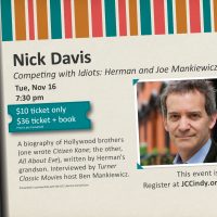 Nick Davis - Ann Katz Festival of Books and Arts