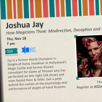 Joshua Jay: How Magicians Think Katz Festival