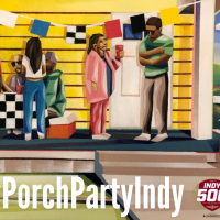 May First Friday Porch Party Kick-Off and Gallery Opening at the Harrison Center