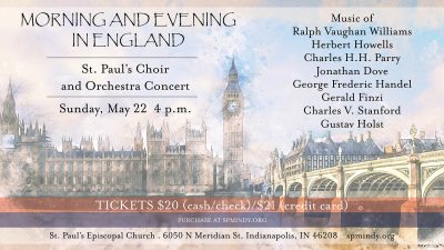"Morning and Evening in England" Choir and Orchestra Concert