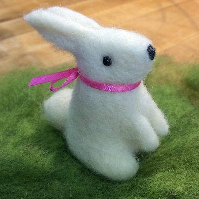 Saturday Sessions: Needle Felted Bunny