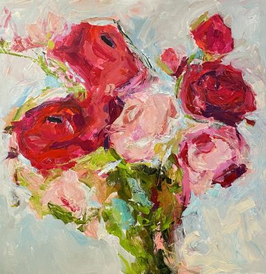 "Everything's Coming Up Roses" - First Friday Opening - Beth Clary Schwier Fine Art