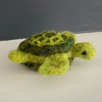 Saturday Sessions: Needle Felted Turtle