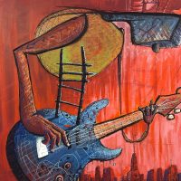 Full Circle Nine Gallery Presents Mike Meares, “The Music in My Mind” for August First Friday
