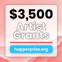 The Hopper Prize Opens Applications for $3,500 Artist Grants