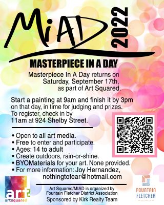 Call for Artists: Masterpiece in a Day