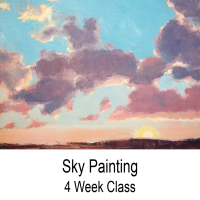 Sky Painting- 4 week art class