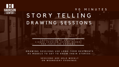 Storytelling Drawing Sessions at The Harrison Center