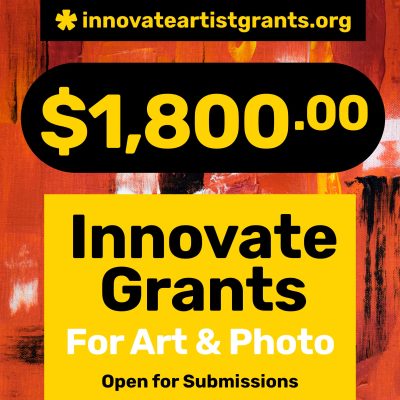 Innovate Grant Seeks Artists & Photographers for $1800 Grant