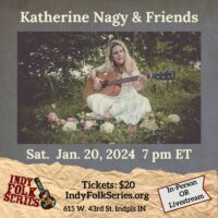 Katherine Nagy & Friends in concert at the Indy Folk Series