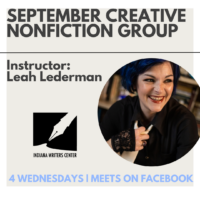September Creative Nonfiction Group with Leah Lederman