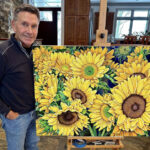Painter Critt Hunter: April Shower of Flowers