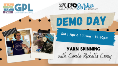 The Studio | Demo Day: Yarn Spinning with Carole Ricketts Corey