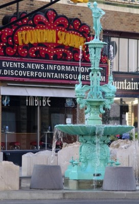 Lady Spray Fountain